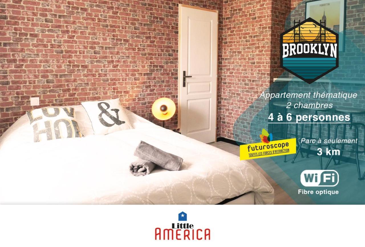 ז'ונה-קלה Little America - Appart Hotel 3Km Futuroscope מראה חיצוני תמונה